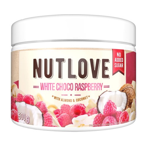 Allnutrition, krem na bazie białej czekolady z migdałami i kokosem Nutlove, 500 g