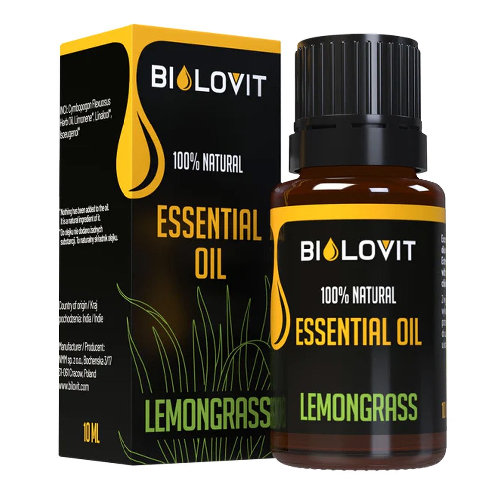Biolavit Biolavit Olejek eteryczny lemongrasowy - 10 ml