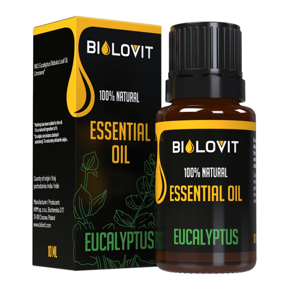 Biolavit Biolavit Olejek eteryczny eukaliptusowy - 10 ml