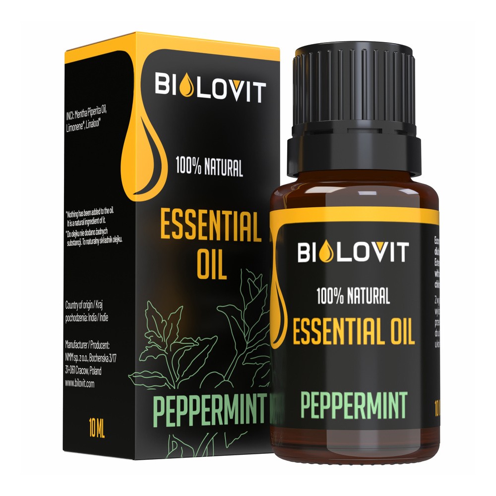 Biolavit Biolavit Olejek eteryczny z mięty pieprzowej - 10 ml