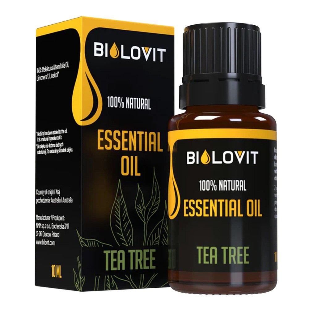 Biolavit Biolavit Olejek eteryczny z drzewa herbacianego - 10 ml