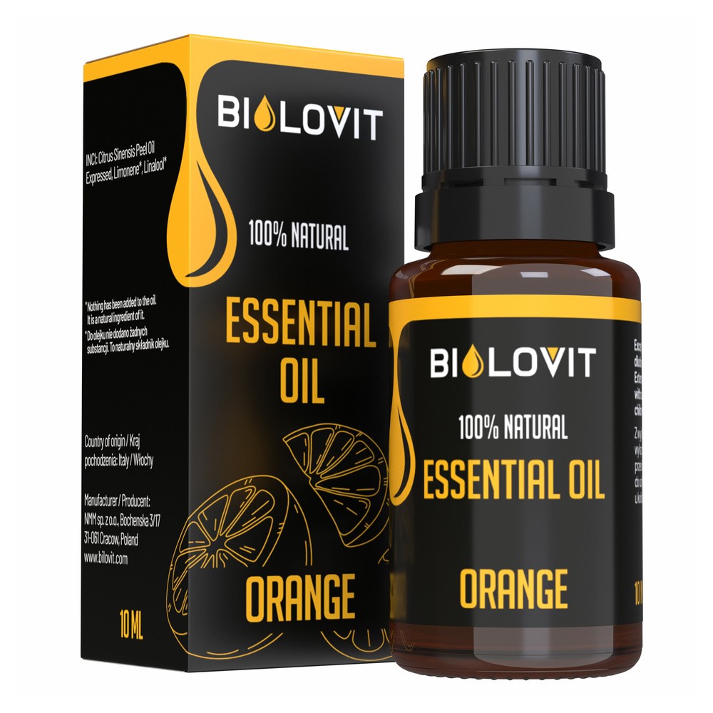 Biolavit Biolavit Olejek eteryczny pomarańczowy - 10 ml