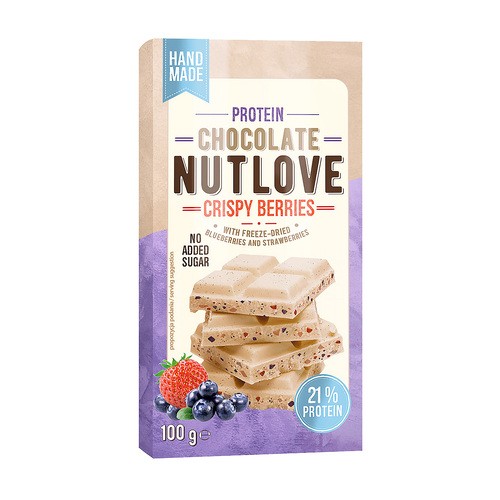 ALLNUTRITION PROTEIN CHOCOLATE NUTLOVE CRISPY BERRIES 100G