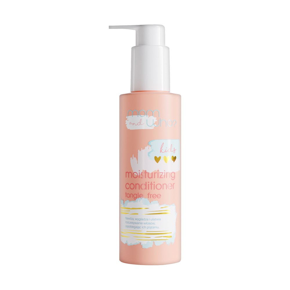 Mom & Who Kids Nawilżająca Odżywka do włosów ułatwiająca roczesywanie 150 ml