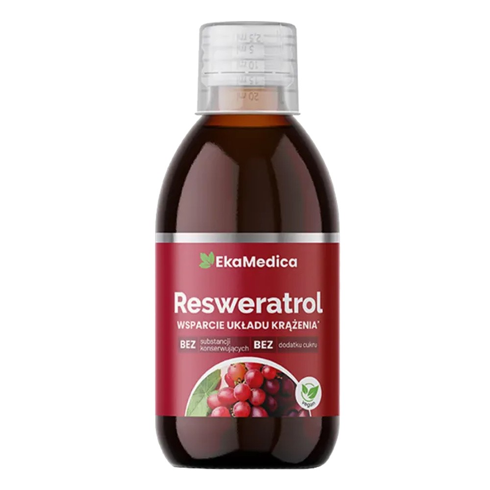 EkaMedica Resweratrol w Płynie Suplement Diety 250ml -