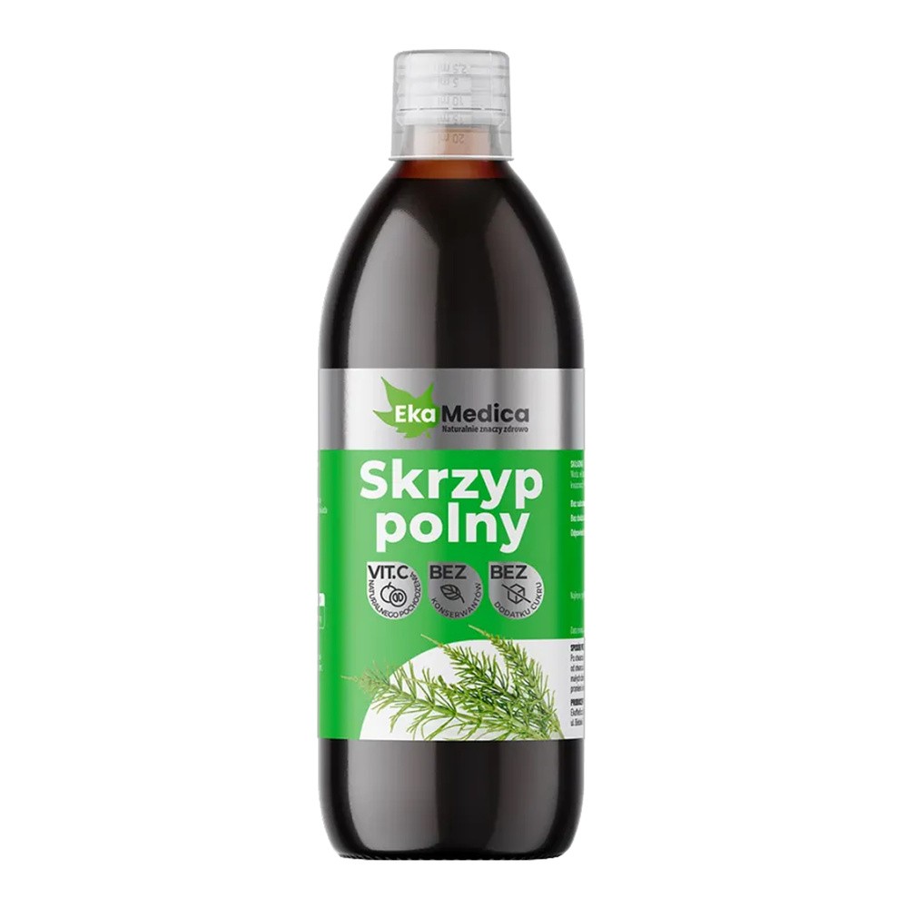EKAMEDICA EKA MEDICA SKRZYP POLNY sok 100 % 500 ml Wysyłka kurierem tylko 10,99 zł