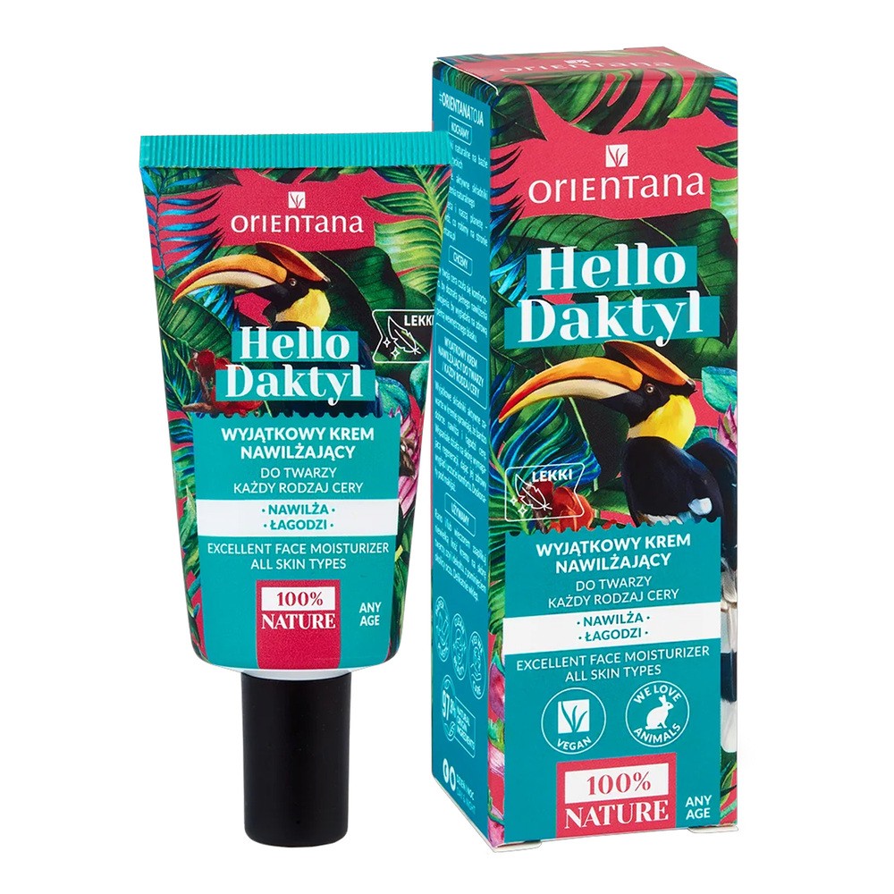 Orientana Hello Daktyl Wyjątkowy krem nawilżający 40ml