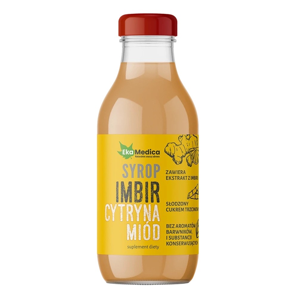 EkaMedica JaRo-Pol EkaMedica syrop imbir z cytryną i miodem 300 ml 3756361
