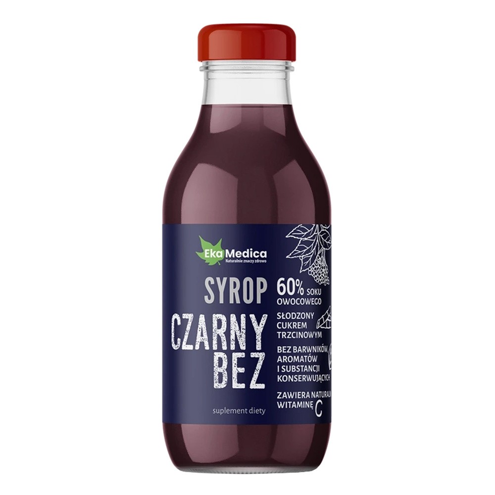 EkaMedica CZARNY BEZ Syrop 300 ml 3313771