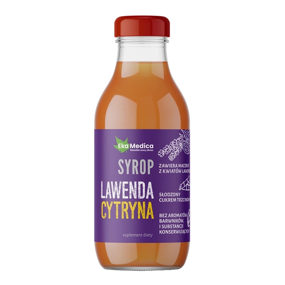 Ekamedica Syrop Lawenda Cytryna 300 Ml