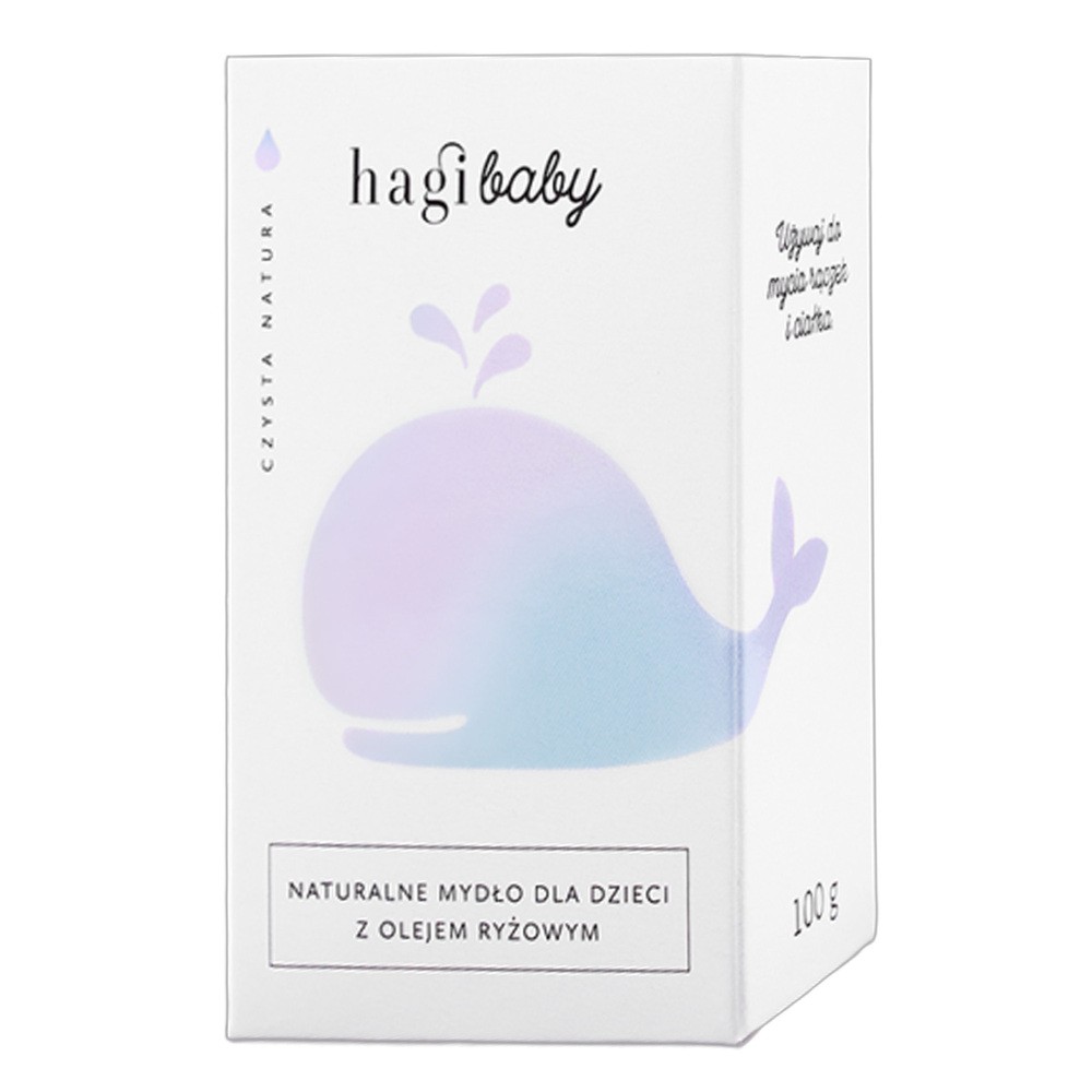 LABCHEM Hagi Baby naturalne mydło dla dzieci z olejem ryżowym 100 g
