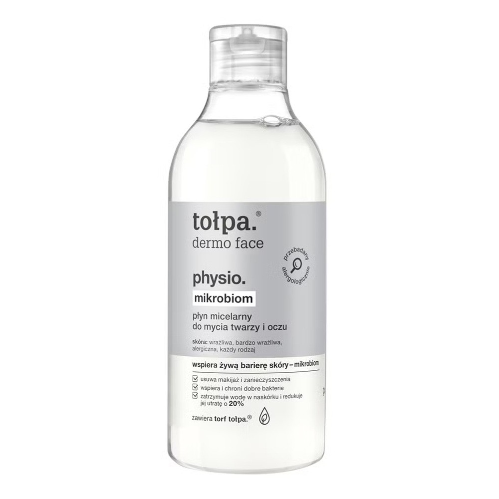 Tołpa Physio Płyn micelarny do mycia twarzy i oczu 400 ml XXL TOŁPAPHYSIOXXL