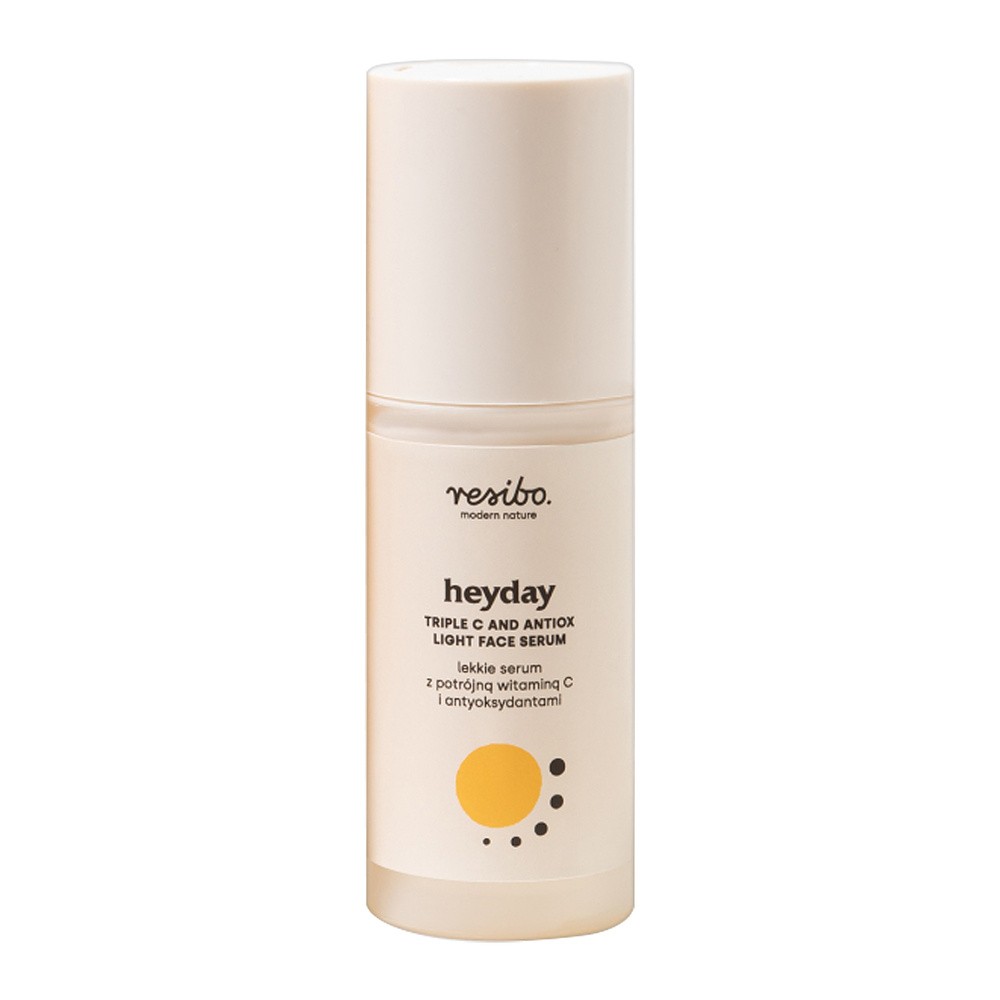 Resibo Lekkie serum do twarzy z potrójną witaminą C i antyoksydantami 30 ml