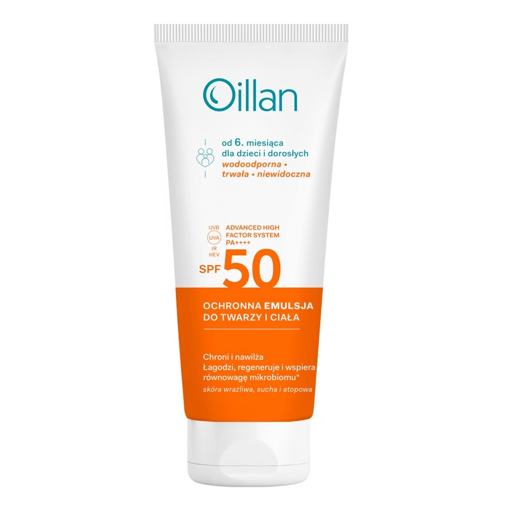 Oillan Sun SPF50 Emulsja ochronna 100ml