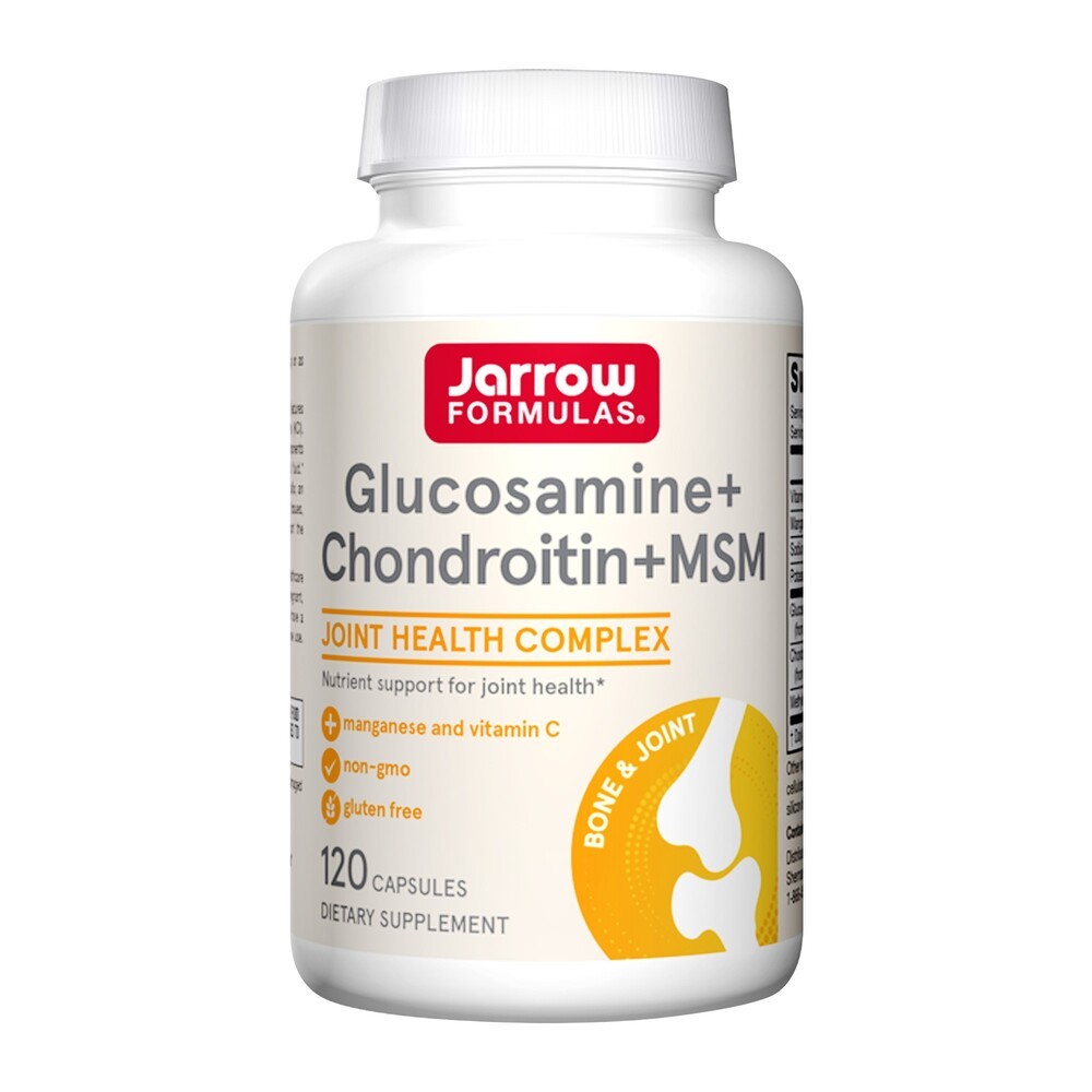JARROW FORMULAS JARROW FORMULAS Glucosamine+Chondroitin+MSM 120caps