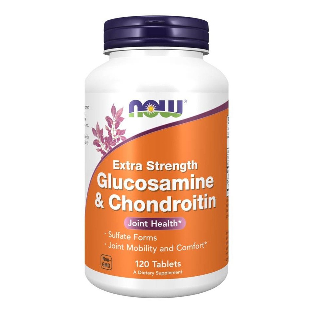 Now Foods Glucosamine & Chondroitin Extra Strength 120 tabl. (Now Foods) TT001149