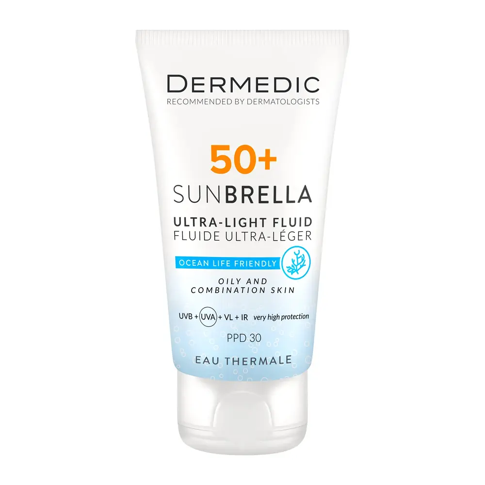 Dermedic Sunbrella Ultralekki krem SPF50+ skóra tłusta i mieszana 40ml