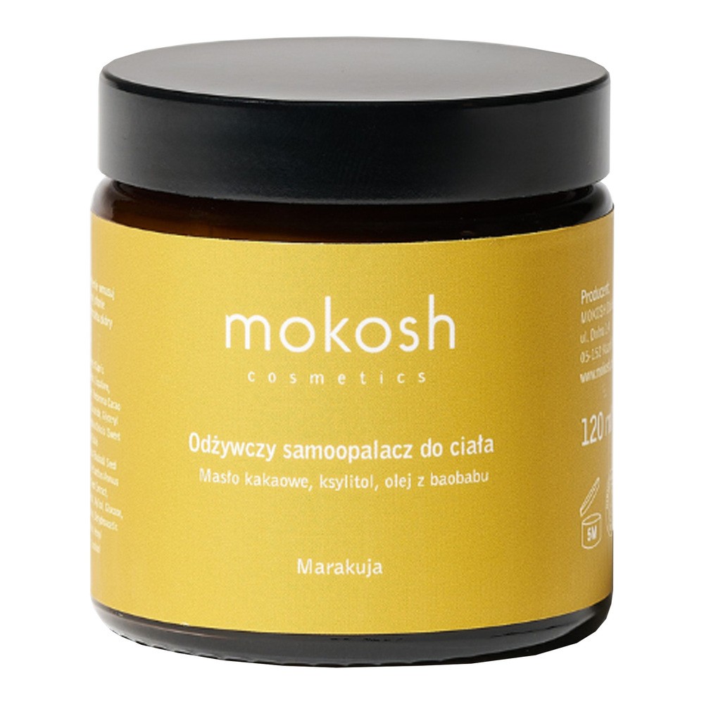 Mokosh Cosmetics MOKOSH Odżywczy Samoopalacz do Ciała Marakuja - 120 ml