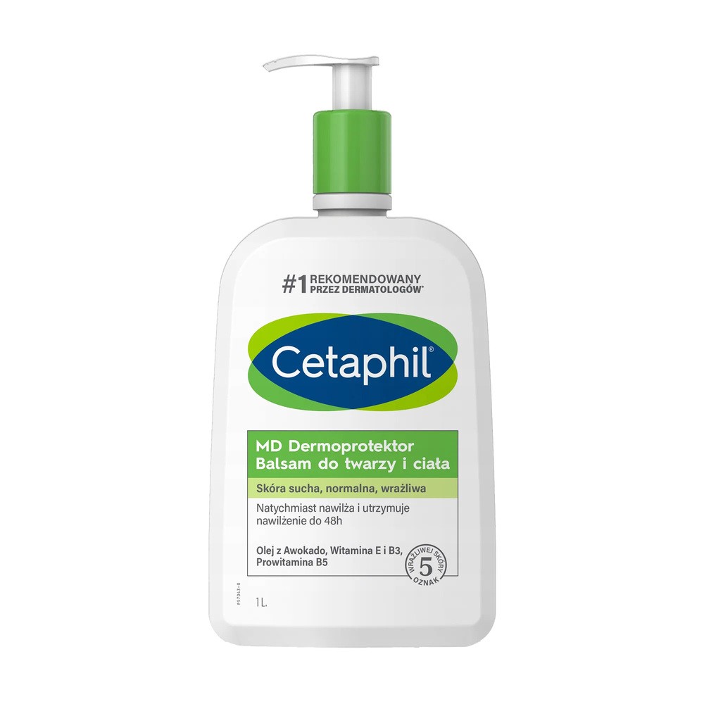 Cetaphil MD Dermoprotektor Balsam nawilżający do twarzy i ciała, 1000 ml