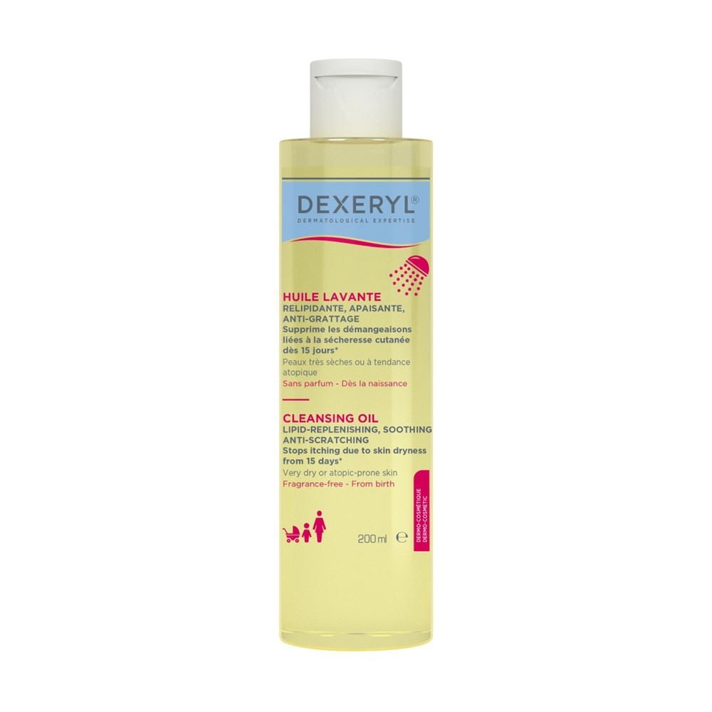 Dexeryl, olejek do mycia, 200 ml