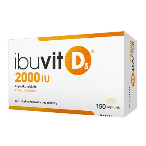Ibuvit D3 2000 IU x 150 kaps.