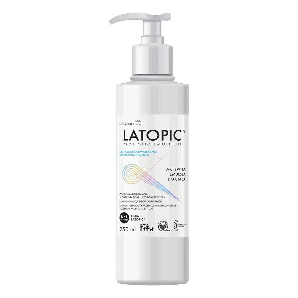 Latopic, Aktywna Emulsja Do Ciała, 250 Ml