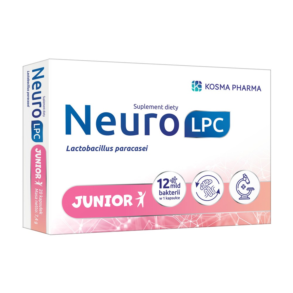 NeuroLPC Junior, 20 kapsułek