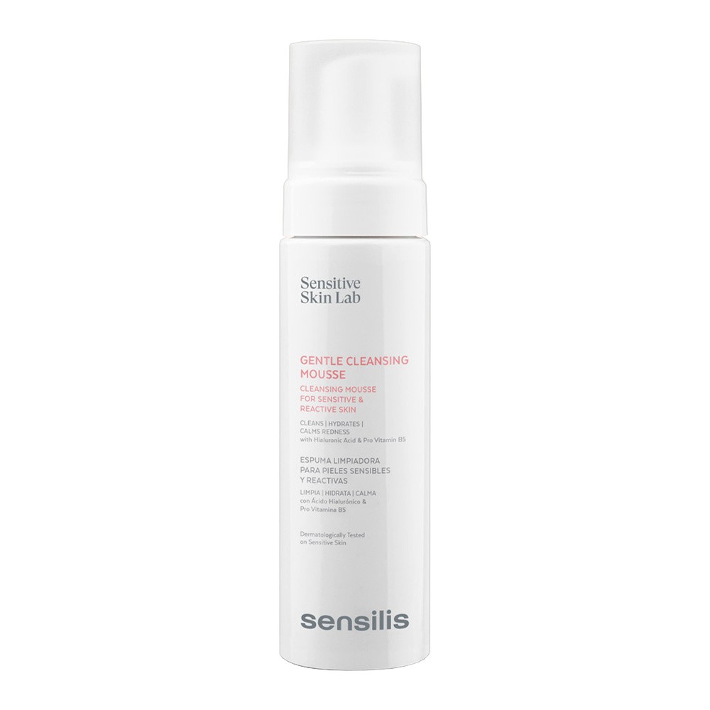 Sensilis Delikatny nawilżający mus oczyszczający, 200 ml