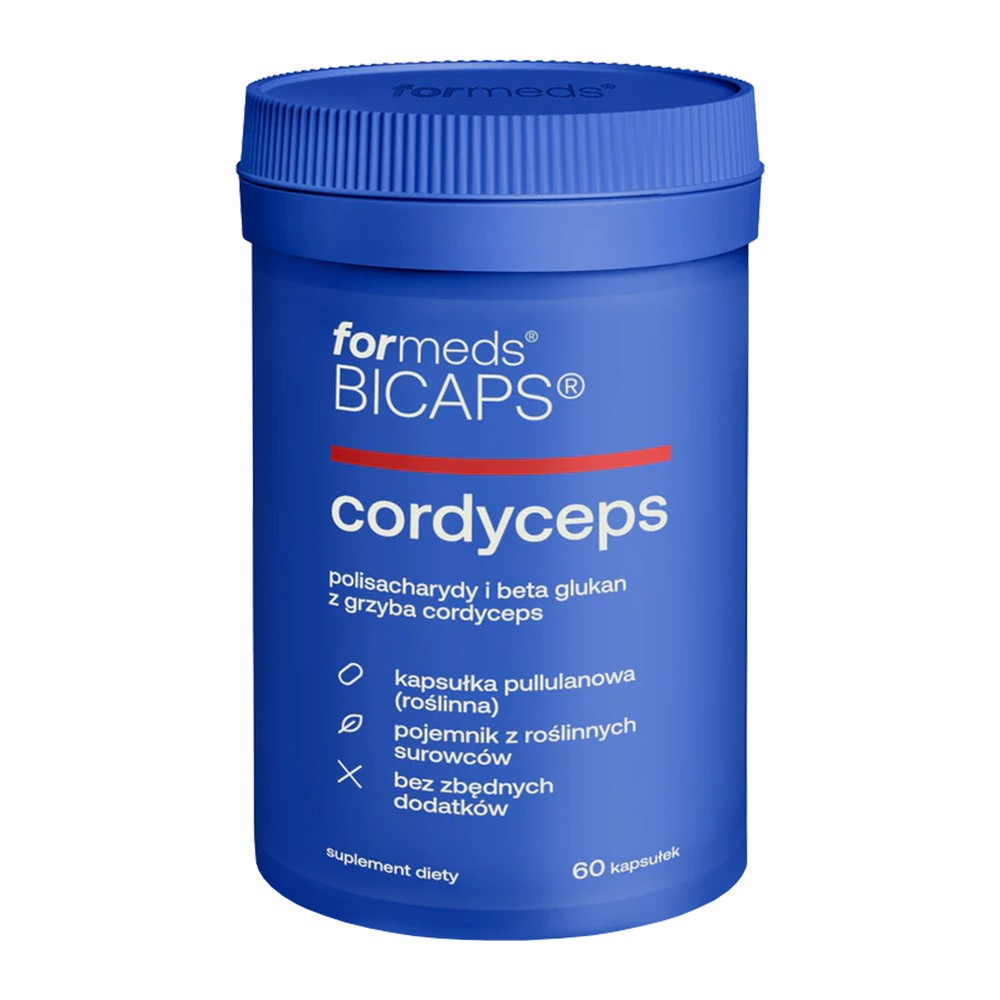 ForMeds Bicaps Cordyceps 60kaps. Adaptogen