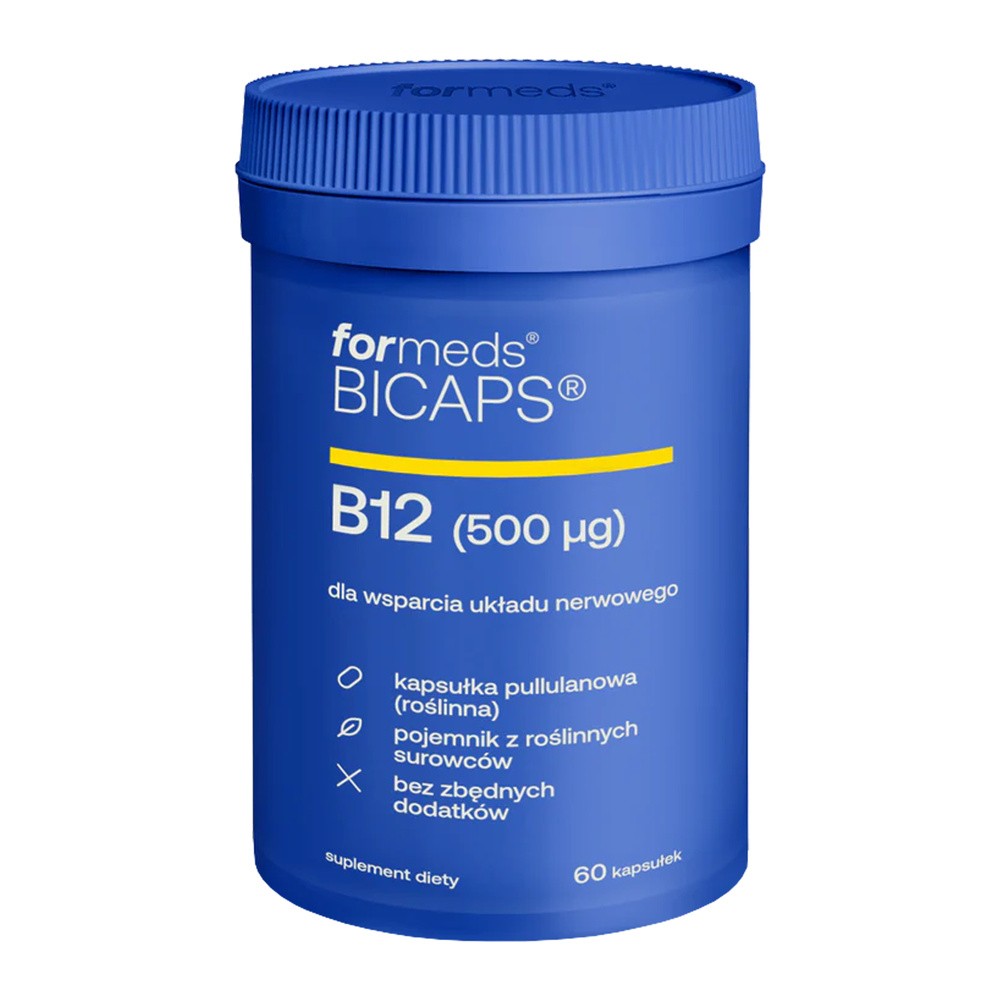 Formeds Bicaps Witamina B12 Suplement diety 60 kaps.