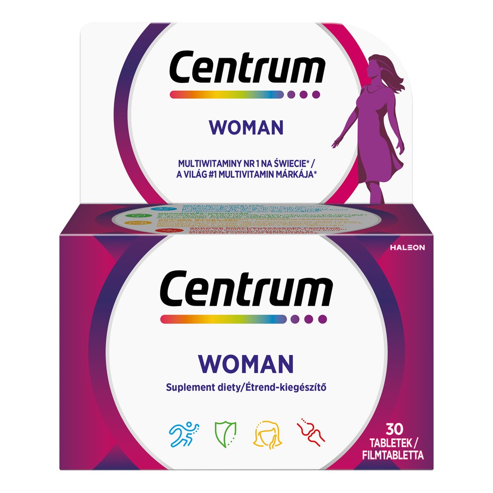CENTRUM Ona Multiwitamina Suplement Diety 30 Tabletek