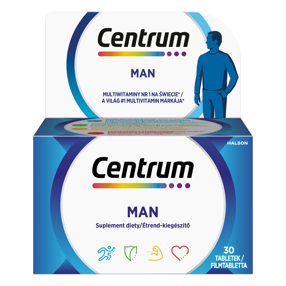 CENTRUM On Witaminy I Minerały Dla Mężczyzn 30 Tabletek