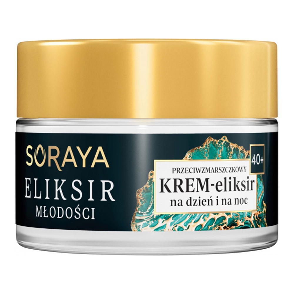 Soraya Eliksir Młodości 40+ przeciwzmarszczkowy krem-eliksir na dzień i na noc 50ml 109287-uniw