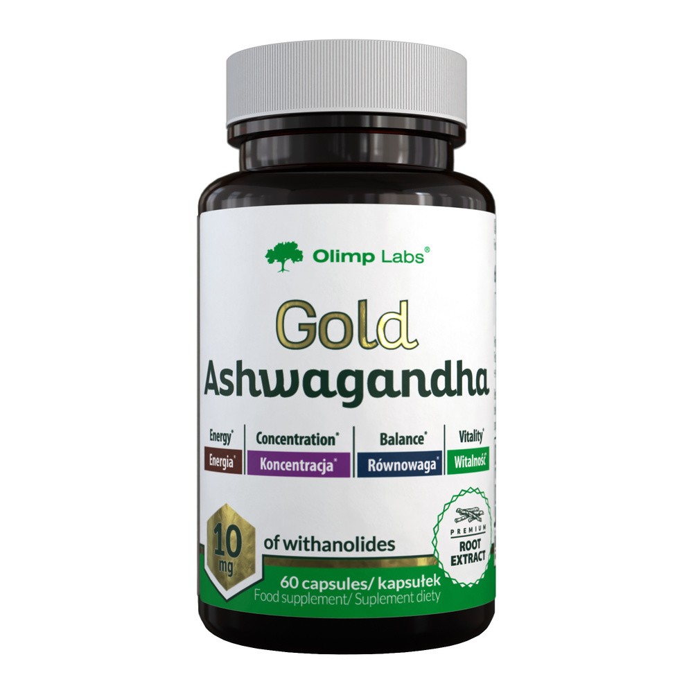 Olimp Gold Ashwagandha 60 kapsułek
