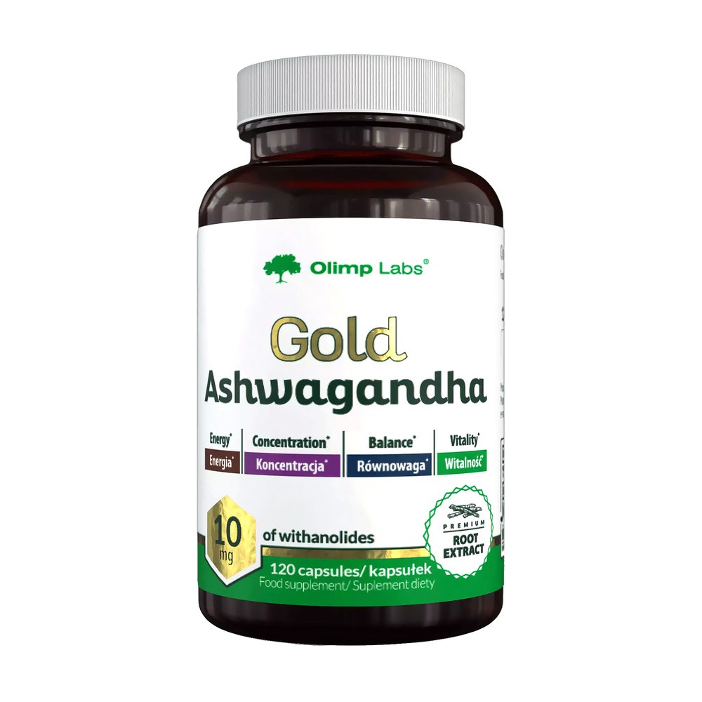 Olimp Gold Ashwagandha - 120 Kapsułek