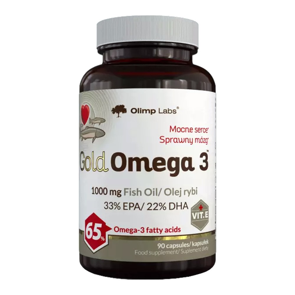 Olimp Gold Omega 3 (65%) - 90 Kapsułek