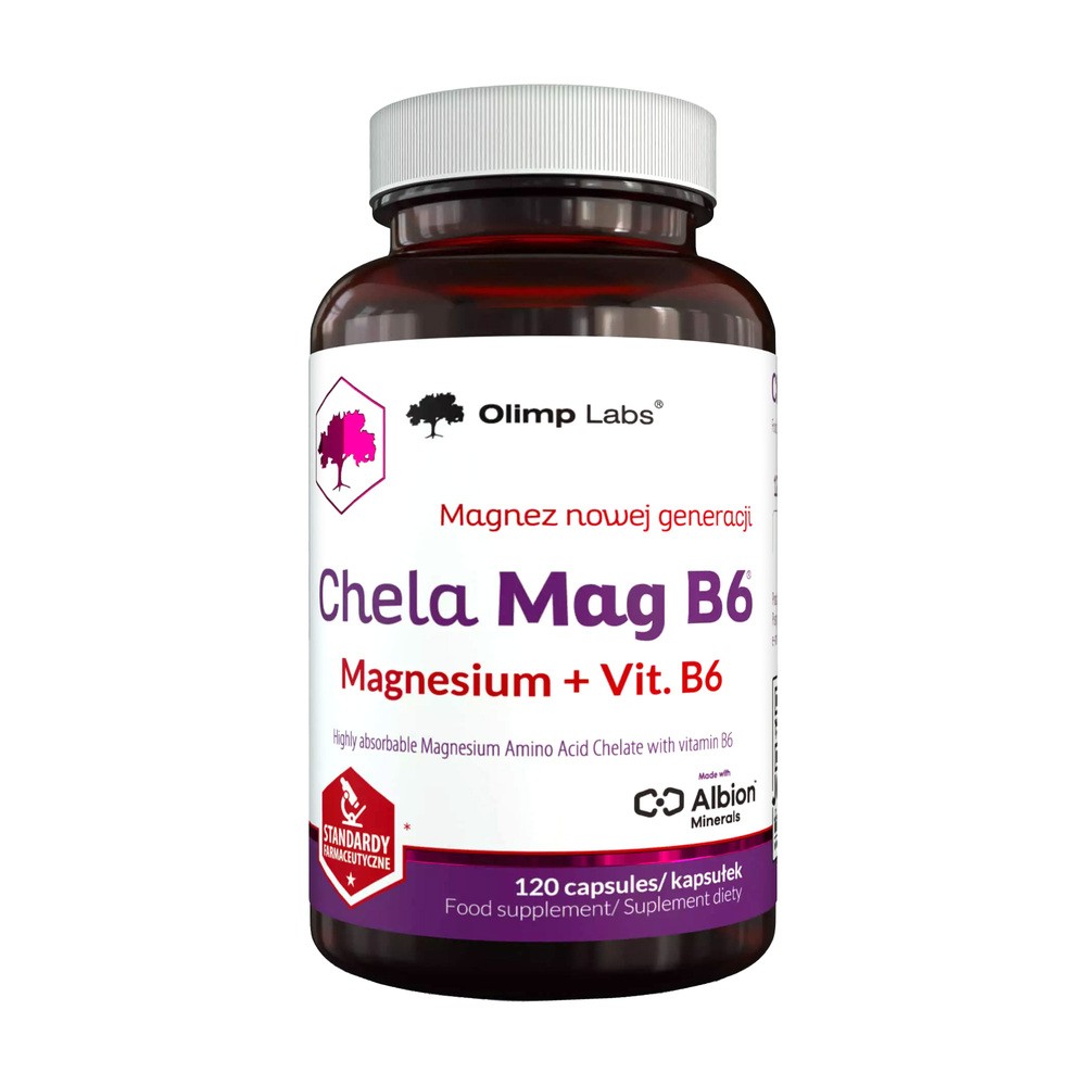 Olimp Chela-Mag B6 - 120 Kapsułek