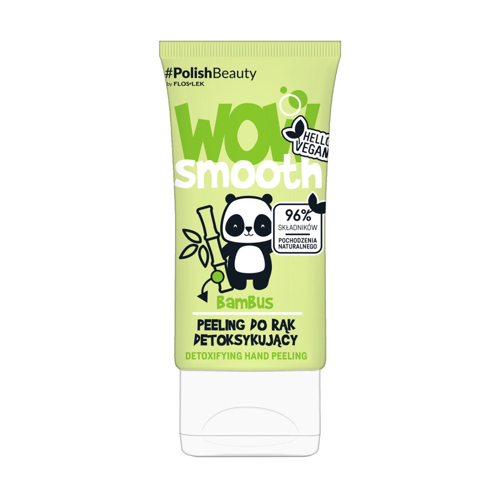 Flos-Lek Floslek Wow Smooth! Peeling do rąk detoksykujący Bambus 50g