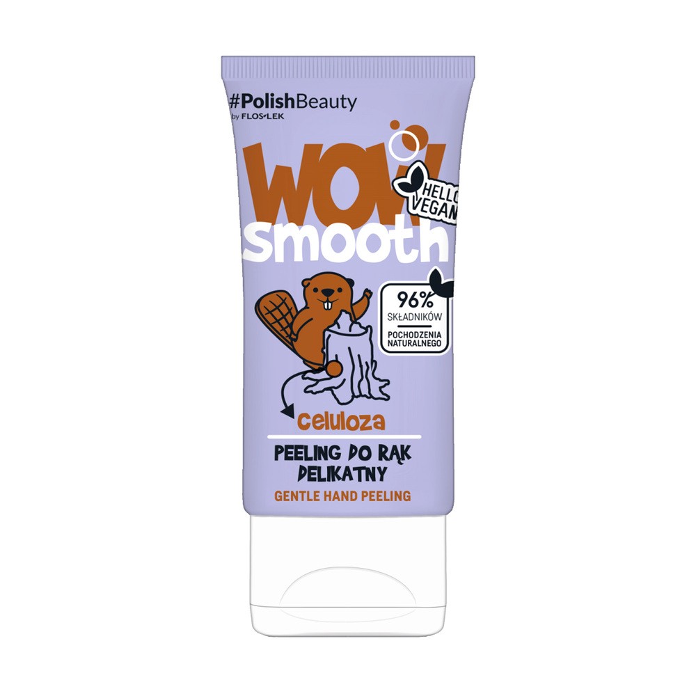 Flos-Lek Floslek Wow Smooth! Peeling do rąk delikatny Celuloza 50g