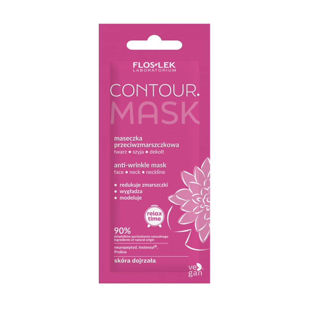 Floslek Contour maseczka przeciwzmarszczkowa, 6 ml
