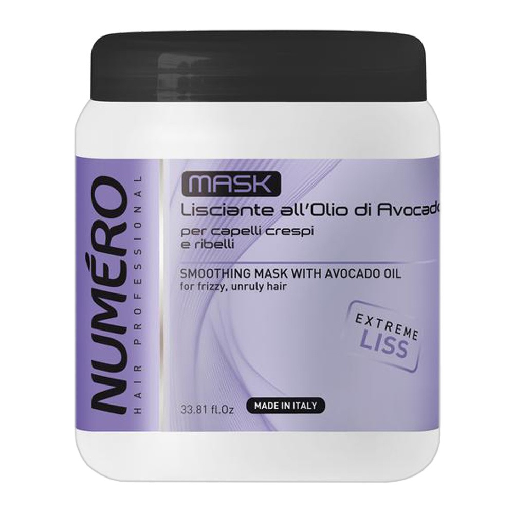 Numero Numero Smoothing Mask With Avocado Oil Wygładzająca maska z olejkiem z awokado 1000ml