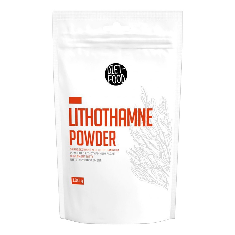 Diet-Food Algi morskie czerwone sproszkowane Suplement diety 100 g