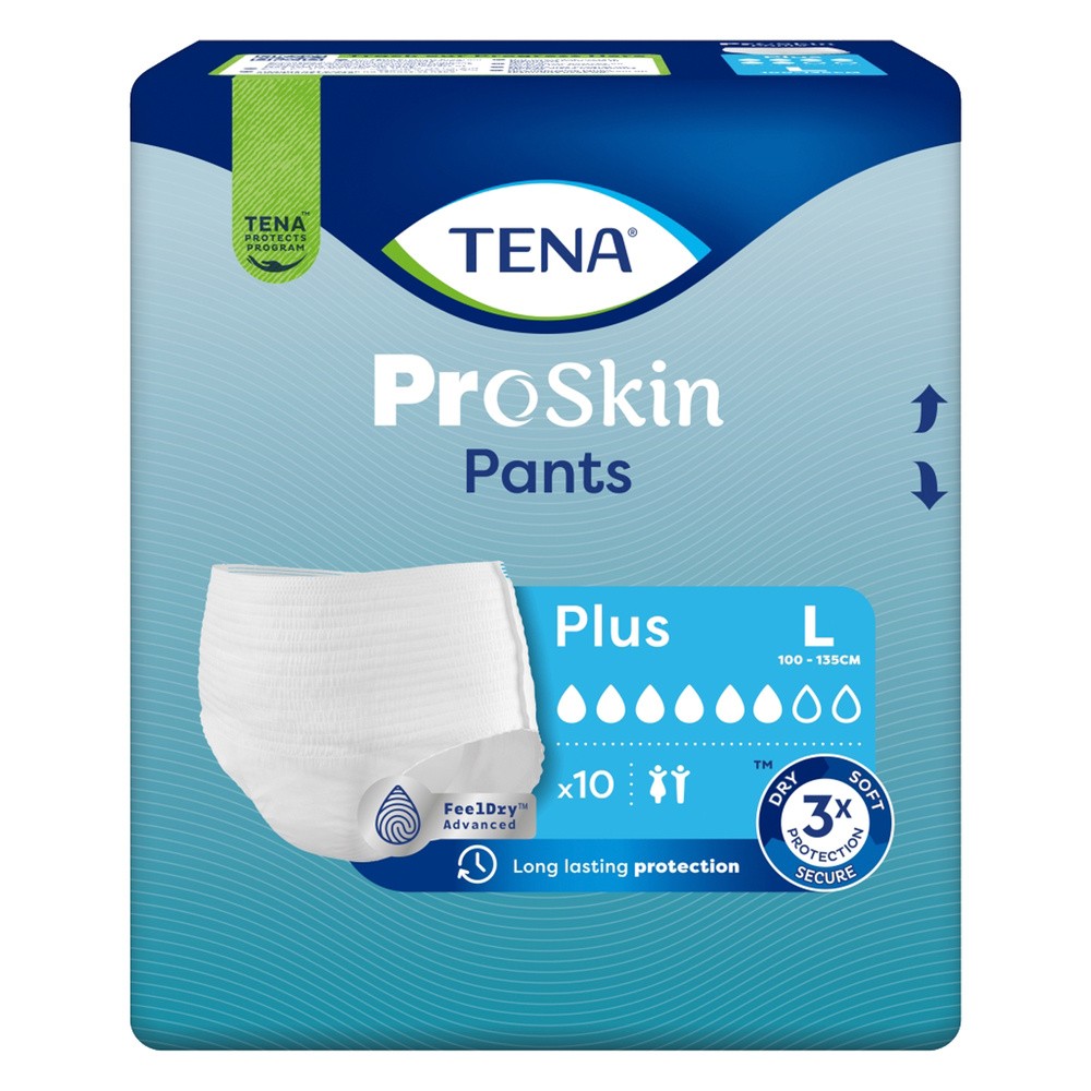 Tena Pants Proskin Plus Majtki chłonne, Rozmiar L