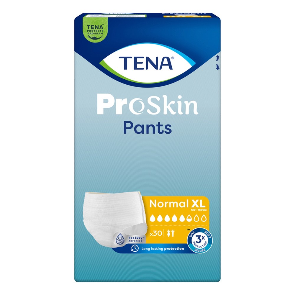 Tena Pants ProSkin, majtki chłonne, rozmiar XL, 120-160 cm, Normal, 30 sztuk