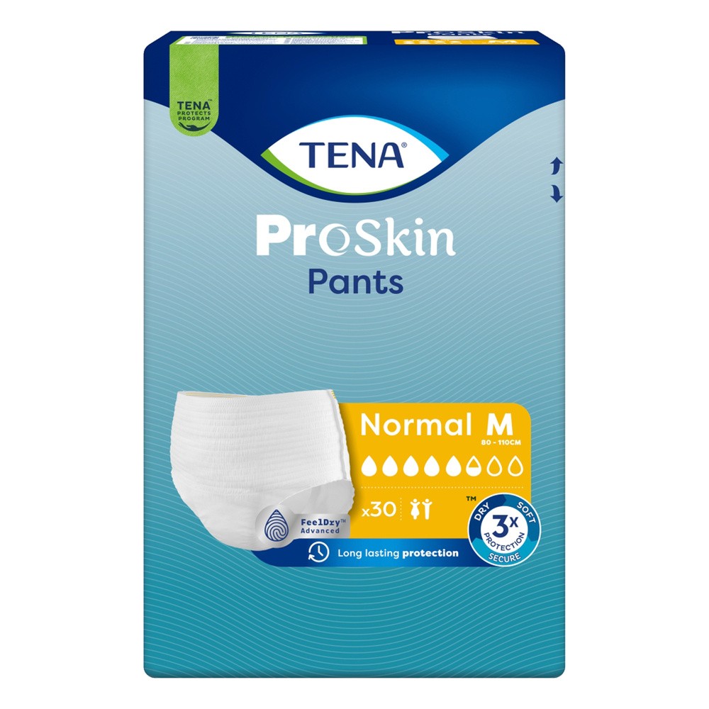 Tena Pants ProSkin, majtki chłonne, rozmiar M, 80-110 cm, Normal, 30 sztuk