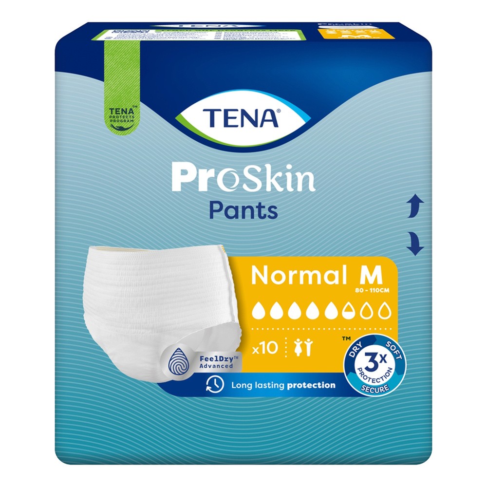 Tena Pants ProSkin, majtki chłonne, rozmiar M, 80-110 cm, Normal, 10 sztuk