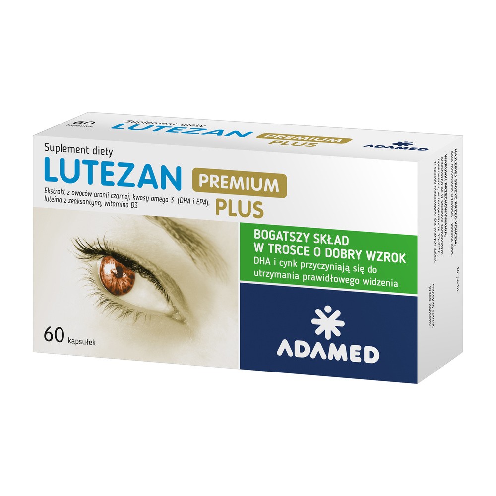 Lutezan Premium Plus, 60 kapsułek