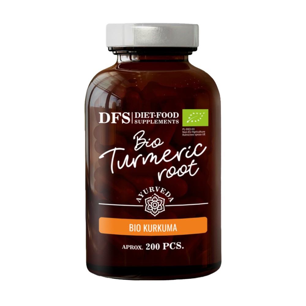 Diet-Food BIO KURKUMA - Kapsułki 200 szt. 5906395147519