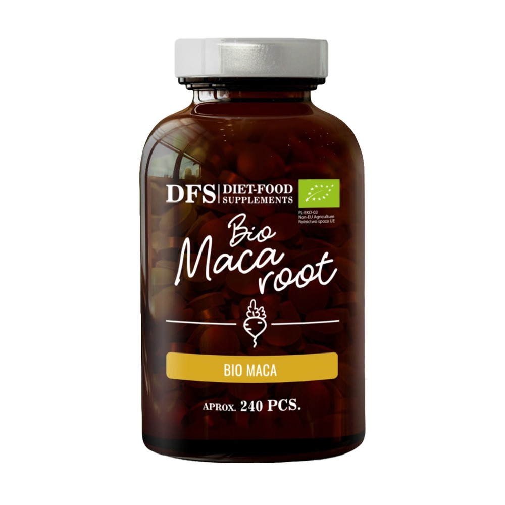 Diet-Food 154Diet-Food Maca Korzeń w Tabletkach Ekstrakt 4:1 240 sztuk EKO MIPMACA
