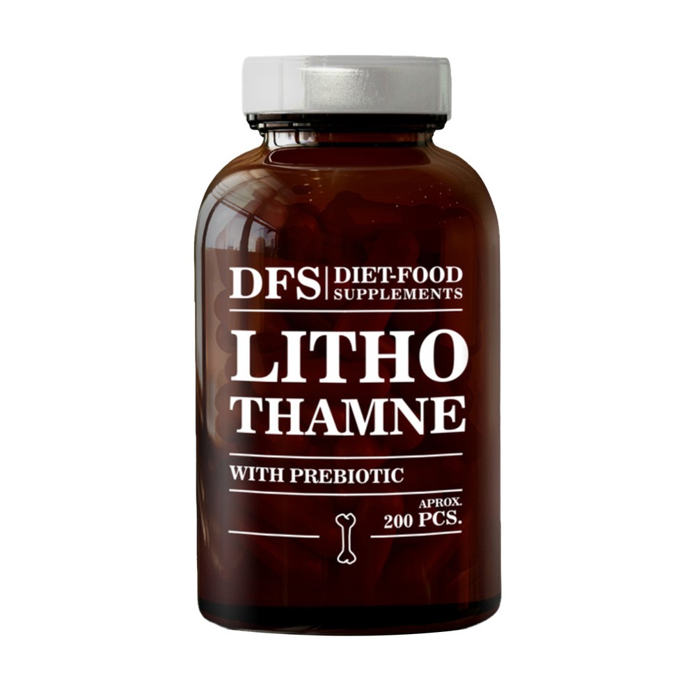 Diet-Food Calcium komplex dla kości - lithothamne z probiotykiem Suplement diety 200 kaps.
